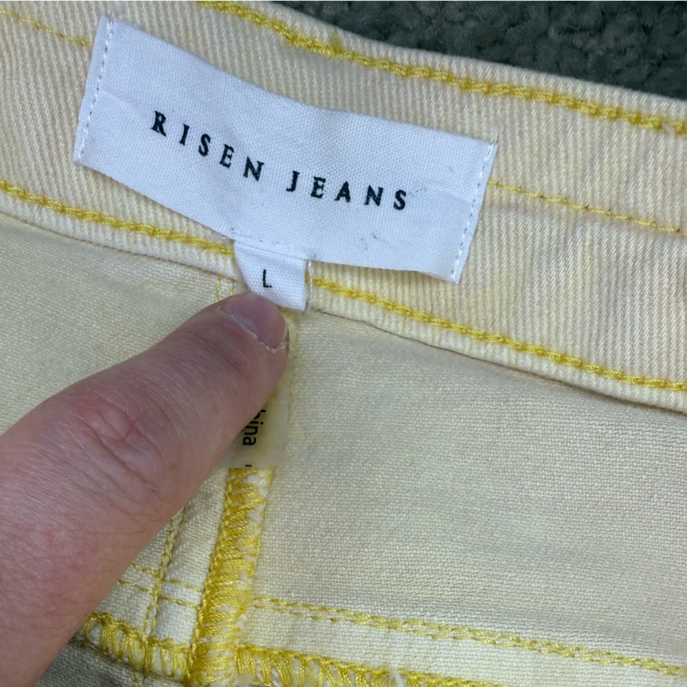 Risen Destroyed Denim Shorts - Picture 3 of 9